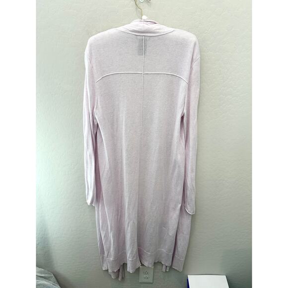 NIC + ZOË Light Purple Cotton Cashmere Blend Lightweight Sweater Duster - Picture 5 of 6